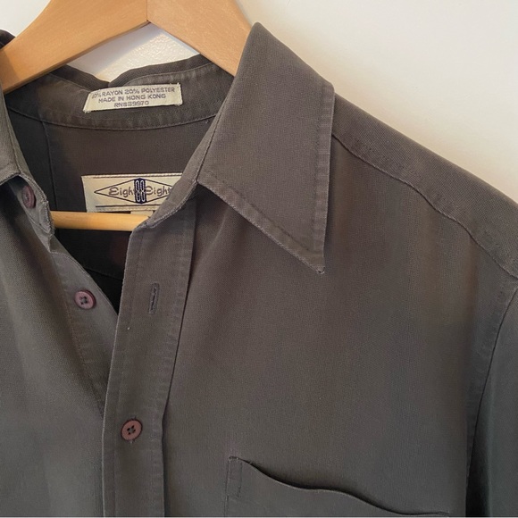 Vintage boxy button down - Picture 2 of 3